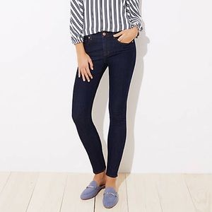 Loft Dark Wash Denim Legging